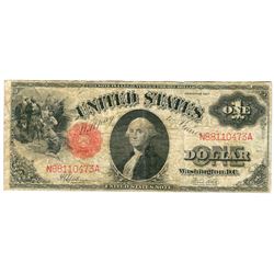 1917 $1 Legal Tender Bank Note Currency