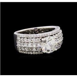 2.58 ctw Diamond Ring - 18KT White Gold