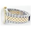 Image 7 : Rolex 14KT Two-Tone 1.00 ctw Diamond DateJust Men's Watch