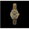 Image 1 : Rolex 18KT Two-Tone Diamond DateJust Ladies Watch