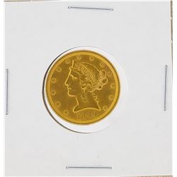 1899  $5 Liberty Head Half Eagle Gold Coin