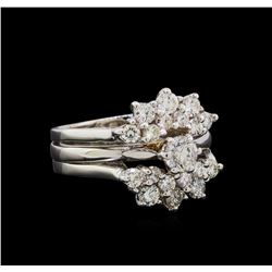 1.00 ctw Diamond Ring - 14KT White Gold