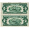 Image 2 : 1953 $2 AU Uncirculated Certificate Currency Lot of 2
