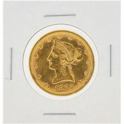 1882 $10 Liberty Head Eagle Gold Coin