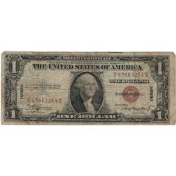 1935 $1 Hawaii Federal Reserve Note Currency