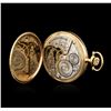 Image 4 : Elgin 14KT Yellow Gold Full Hunter Antique Pocketwatch