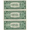 Image 2 : 1935 Choice Uncirculated $1 Silver Certificate Currency Lot of 3