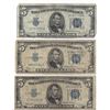 Image 1 : 1934 $5 Silver Certificate Currency Lot of 3
