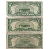 Image 2 : 1934 $5 Silver Certificate Currency Lot of 3