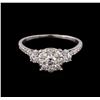 Image 2 : 1.50 ctw Diamond Ring - 14KT White Gold