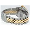 Image 6 : Rolex 18K Two-Tone 1.00 ctw Diamond and Sapphire DateJust Men's Watch