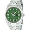 Rolex Stainless Steel Diamond DateJust Men's Watch