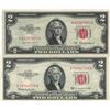 Image 1 : 1953 $2 AU Uncirculated Certificate Currency Lot of 2