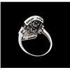Image 3 : 0.24 ctw Diamond Ring - 18KT White Gold