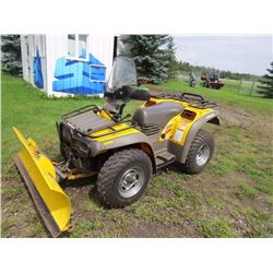 BOMBARDIER 4X4 QUAD C/W WINCH