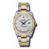 Image 1 : Rolex Datejust 36 Yellow Gold &Amp; Diamonds  Women Watch