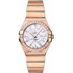 Omega Constellation Brushed Quartz 27Mm  Women Watch