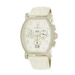 Roberto Bianci Classic Strap Diamond Watch With Chronograph And Day And Date -1861DIA