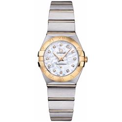 Omega Constellation Brushed Quartz 24Mm  Women Watch