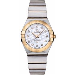 Omega Constellation Brushed Quartz 27Mm  Women Watch