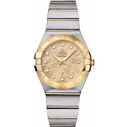 Omega Constellation Brushed Quartz 27Mm  Women Watch