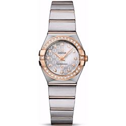 Omega Constellation Brushed Quartz 24Mm  Women Watch