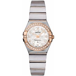 Omega Constellation Brushed Quartz 24Mm  Women Watch