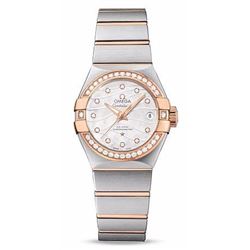 Omega Constellation Polished Quartz 27Mm  Women Watch