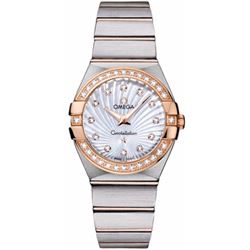 Omega Constellation Brushed Quartz 27Mm  Women Watch