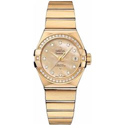 Omega Constellation Brushed Chronometer 27Mm  Women Watch