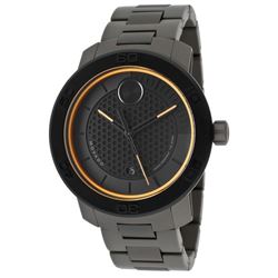 Movado Bold  Matte Black Dial Titanium  Men Watch