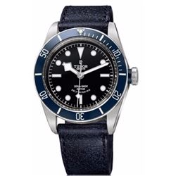 Tudor Heritage  Black Bay Aged Leather  Men Watch