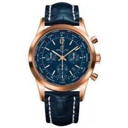 Breitling Transocean Chronograph Unitime Pilot  Men Watch