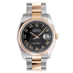 Rolex Datejust 36 Steel &Amp; Everose Gold  Men Watch