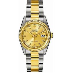 Rolex Datejust 36 Steel &Amp; Yellow Gold  Men Watch