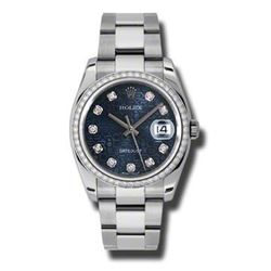 Rolex Datejust 36 White Gold &Amp; Diamonds  Women Watch