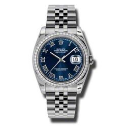 Rolex Datejust 36 White Gold &Amp; Diamonds  Women Watch