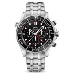 Omega Seamaster Diver 300 M Co-Axial Chronograph  Men Watch