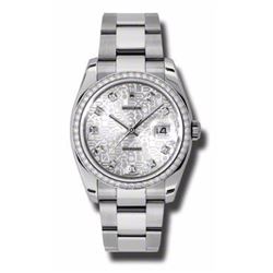 Rolex Datejust 36 White Gold &Amp; Diamonds  Women Watch