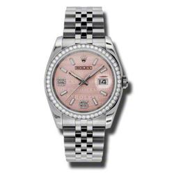 Rolex Datejust 36 White Gold &Amp; Diamonds  Women Watch