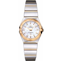 Omega Constellation Polished Quartz 24Mm  Women Watch