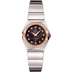 Omega Constellation Polished Quartz 24Mm  Women Watch