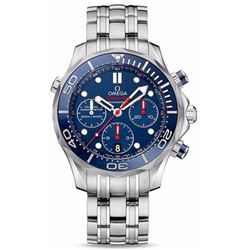 Omega Seamaster Diver 300 M Co-Axial Chronograph  Men Watch