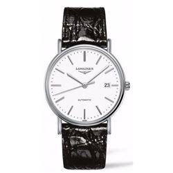 Longines Presence  Automatic 39Mm Leather  Men Watch