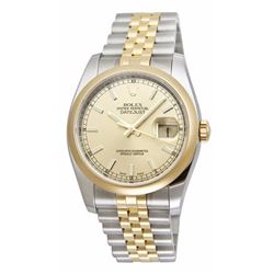 Rolex Datejust 36 Steel &Amp; Yellow Gold  Men Watch