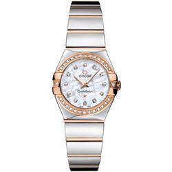 Omega Constellation Polished Quartz 24Mm  Women Watch