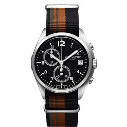 Hamilton Khaki Aviation Pilot Pioneer Chrono Quartz  Men Watch