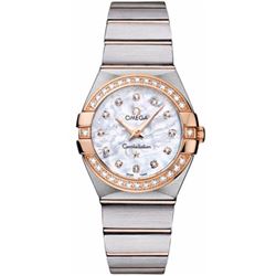 Omega Constellation Brushed Quartz 27Mm  Women Watch
