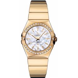 Omega Constellation Polished Quartz 27Mm  Women Watch