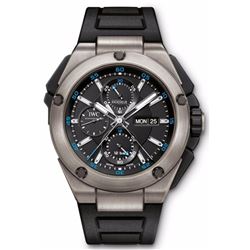 IWC Ingenieur Double Chronograph Titanium  Men Watch